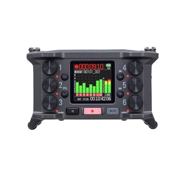 Zoom F6 Multi Track Field Recorder 32-Bit Float Recording Japan New - Picture 3 of 13